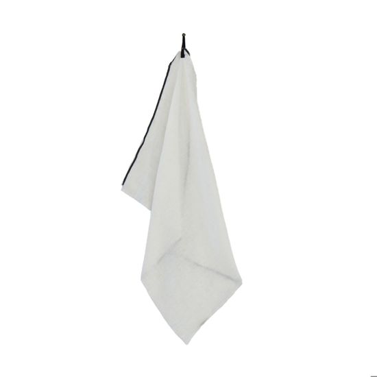 100263 Company 443341 Lot de 5 torchons de Cuisine Blanc 50 x 70 cm 253