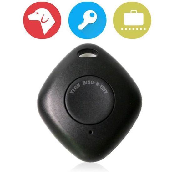 Tracker Bluetooth Intelligent Pour Android - Localisateur De Clés, Vélos, Bagages Via L'App Google "Mon Appareil" - Noir, Pile CR2032 Remplaçable - 4