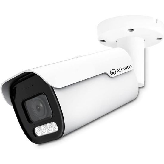 Videocamera Atlantis Volta A16-vl65 Wl A Batteria Fhd 1980x1080p 15fps H.264 265 2x Batt Ricaric. Incl. Sens. Pir Led Array 5m   Indoor Outdoor