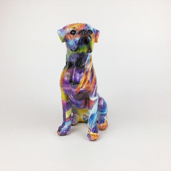 Nordique Bouledogue FrançAis Sculpture Chien Statue Bijoux Rangement
