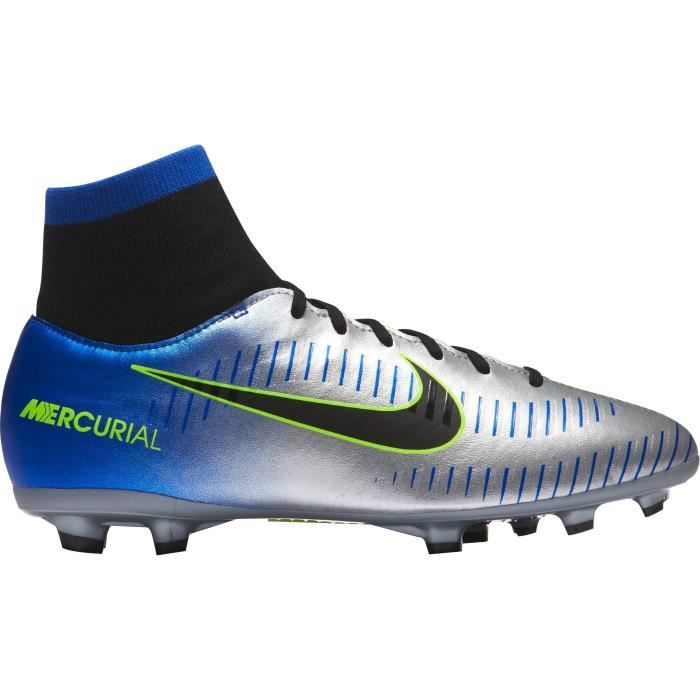 NIKE Chaussures de football Mercurial Victory VI DF NJR FG - Enfant garçon - Bleu