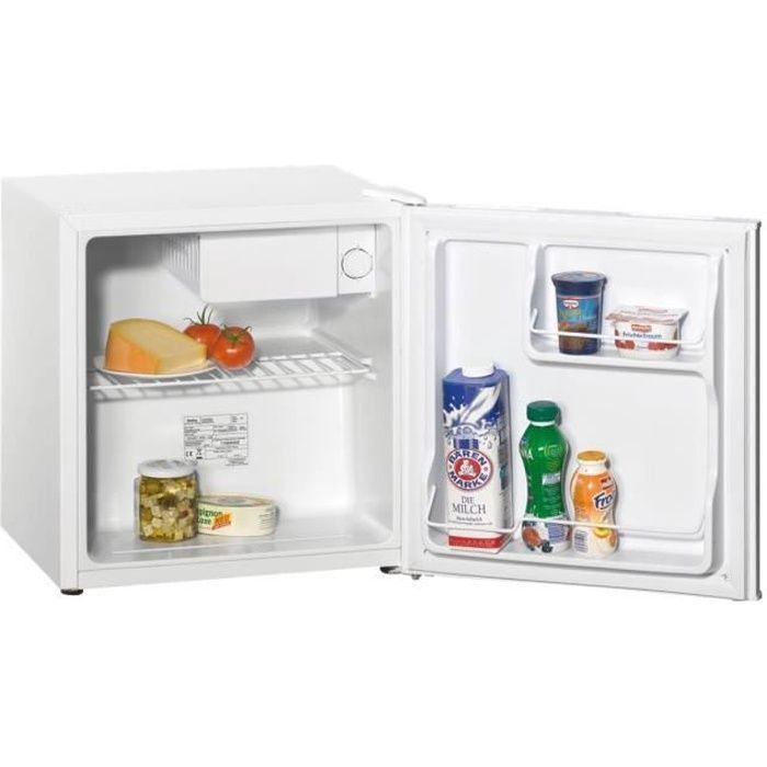 Amica KB 15150 W Réfrigérateur pose libre largeur : 48 cm profondeur : 44.5 cm hauteur : 50 cm 45 litres Classe A++ blanc