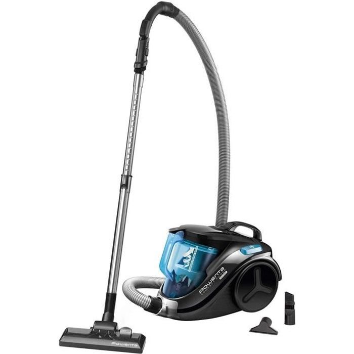 Rowenta, Aspirateur Sans Sac, Puissant, 750 W, 1,5 L, Accessoires Inclus, Compact Power Cyclonic RO3731EA