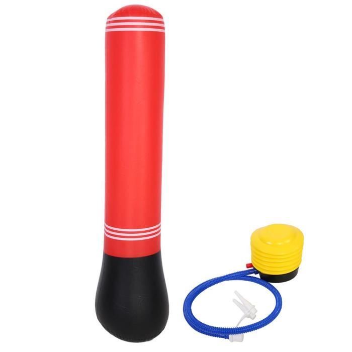 Sac de boxe stress gonflable Punching Tower Bag Boxing Free Standing Water Base avec pompe 150cm-CHE