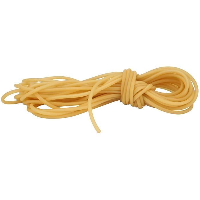 ELASTIQUE DE RESISTANCE Tube de Fronde, Bande de Latex Naturel, Tube de Latex catapulte élastique en Caoutchouc catapulte703