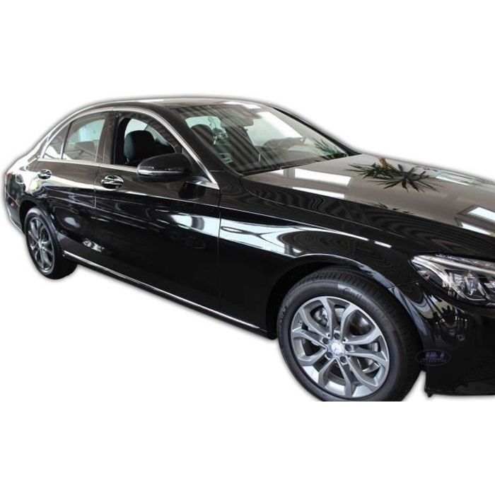 - Deflecteurs d'Air déflecteurs de vent Compatible avec Mercedes Classe C W205 4/5 Portes 2014-2021