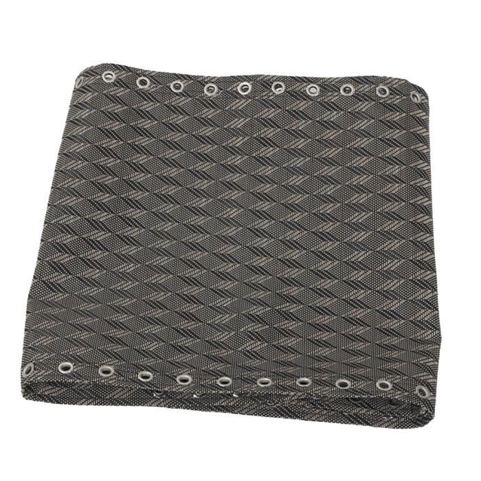 Tissu de remplacement universel pour chaises zéro gravité, pour chaises pliantes standard de patio, salon et Dark Gray