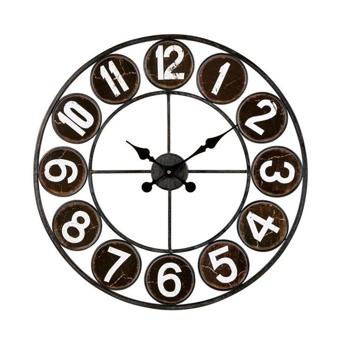 EMOTION Horloge Loft noir 60 cm