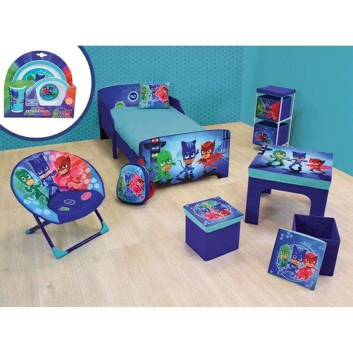LES PYJAMASQUES Pack chambre complète pour enfant