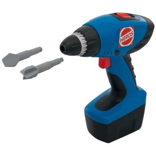 HEROS 100039050 - Akku-Handschrauber, mechanischer Handschrauber für HEROS Constructor - 15x4x12 cm - mit Bit zum Wechseln