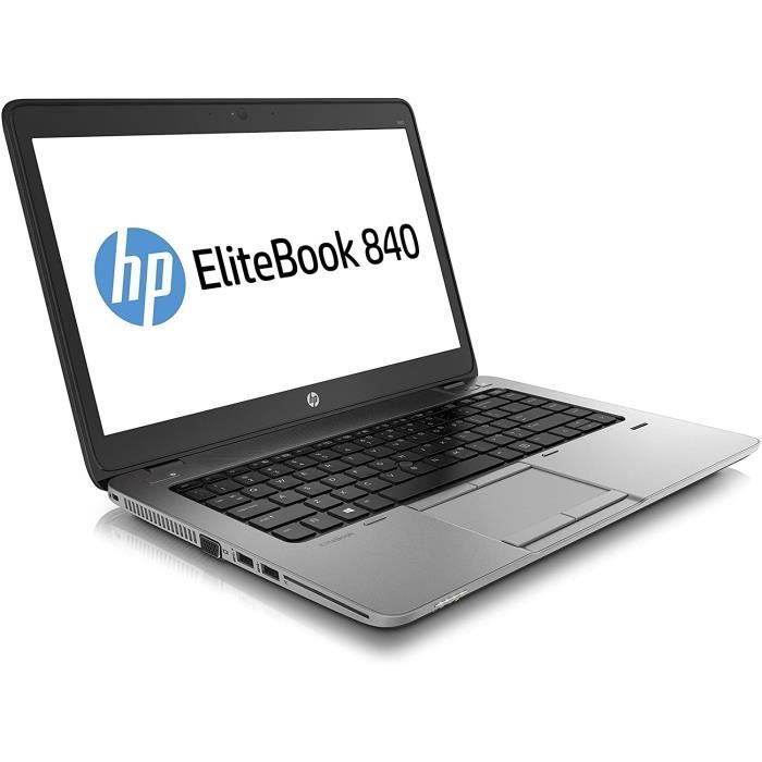 HP EliteBook 840 G2 i5-5300U 8Go 500Go 14- W10Pro Reconditionné - État correct