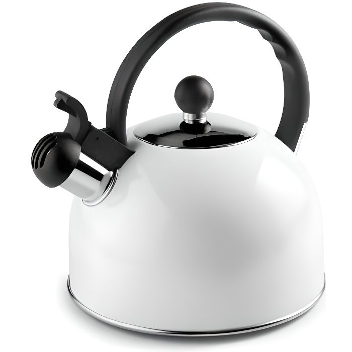 BOUILLOIRE CLASICA SIFFLANTE BLANCHE 2.5 L