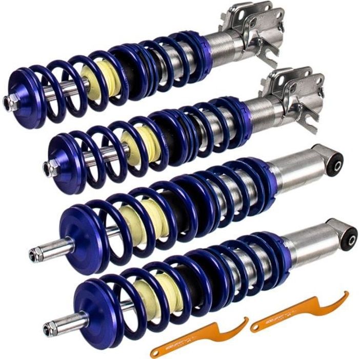 Amortisseur Avant + Arrière Combinés Filetés pour VW Caddy MK1 Jetta -Golf MK1