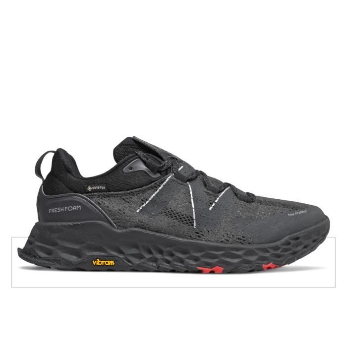 Chaussures de trail New Balance fresh foam hierro v5 gtx - black/black - 50