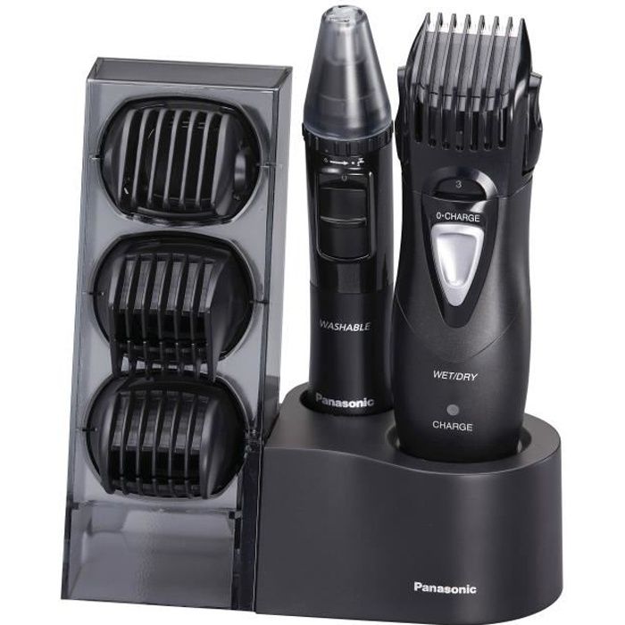 PANASONIC ER-GY10CM504 Tondeuse Wet & Dry multi-usages 4 en 1 (cheveux, barbe, corps, visage)