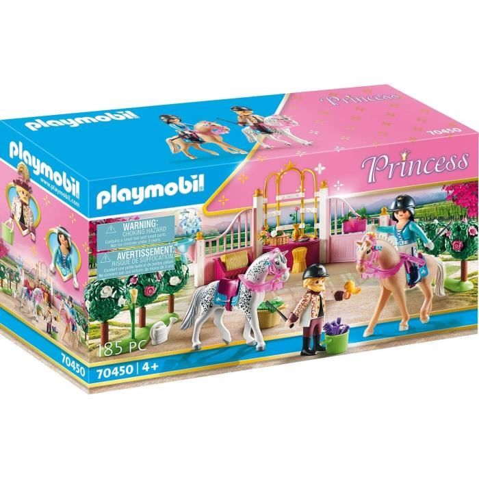 Playmobil 70450 Princesse avec chevaux et instructeur