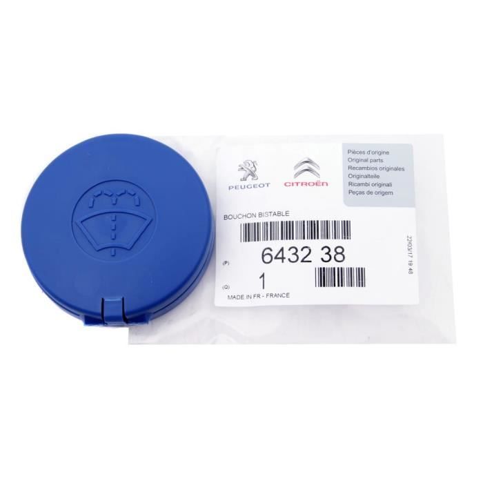 Bouchon de Réservoir de Liquide Lave-Glace Berlingo III C4 I II Ds4 Ds5 Jumpy III IV Peugeot 308 Expert III IV Partner III RCZ 64323