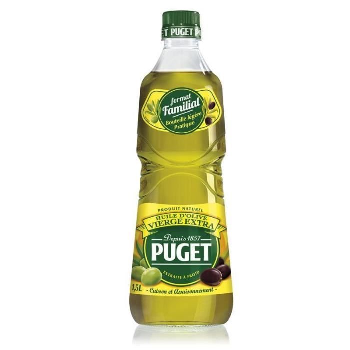 PUGET - Huile D'Olive 1.5L - Lot De 2