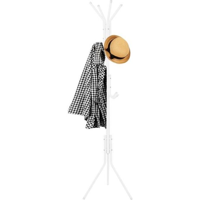 SPRINGOS® Porte manteaux - Blanc