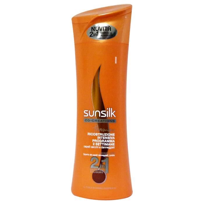 SUNSILK Shampoo 2-1 Reconstruction Int.Arancio 250 Ml. - Shampooing