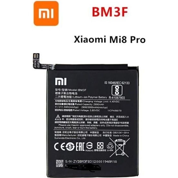 Batterie Xiaomi MI 8 Pro