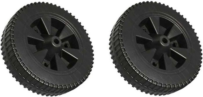Lot De 2 Roues De Rechange Pour Barbecue à Gaz Et Autres Marques De 150 Cm Noir 84082061