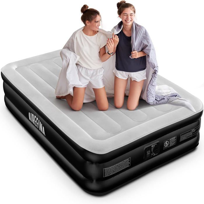Matelas Gonflable Simple Double Avec Pompe Électrique - Grand Matelas