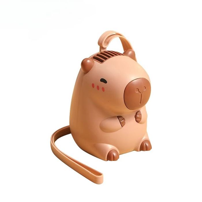 Mini ventilateur de cou Capybara ventilateur électrique USB cadeau pour enfants ventilateur de cou - Nobrand