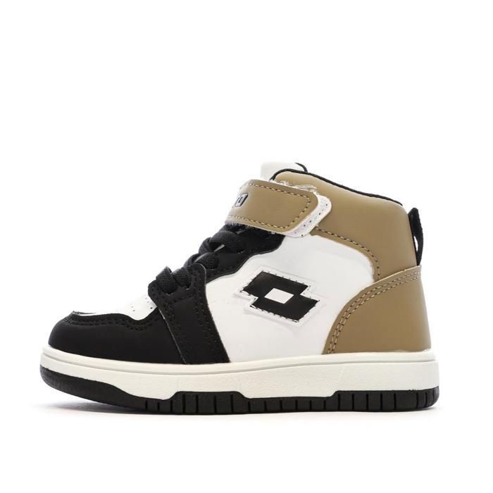 Lotto Baskets Kaki/Noir Garçon Lotto Ravenne
