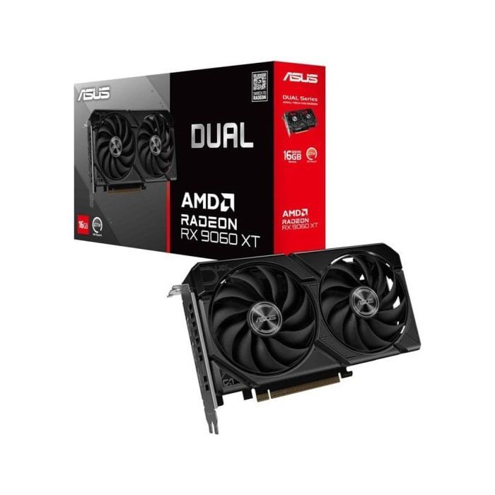 ASUS Dual Carte graphique Radeon RX 9060 XT GDDR6 PCI Express 5.0 HDMI 2 x DisplayPort - vue 5