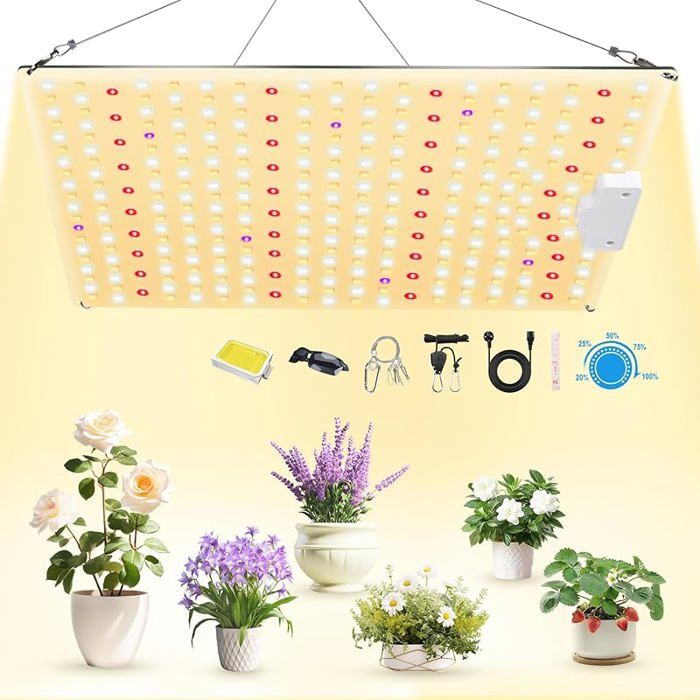 Lampe horticole LED 1000W avec UV/IR pour chambre de culture professionnelle ECLAIRAGE
