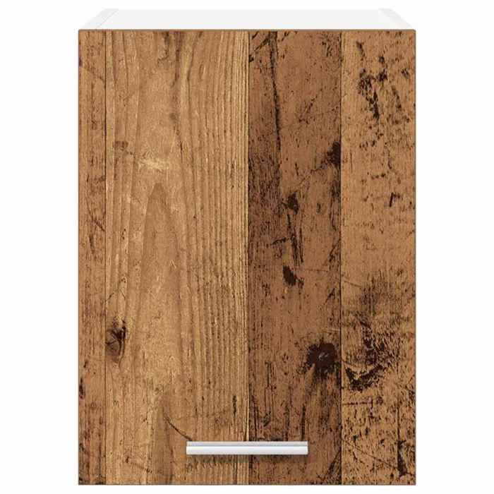 Moderne Placard suspendue SWEETY Armoire murale cuisine Riga Bois ancien et Blanc 30x31x40 cm BB1446