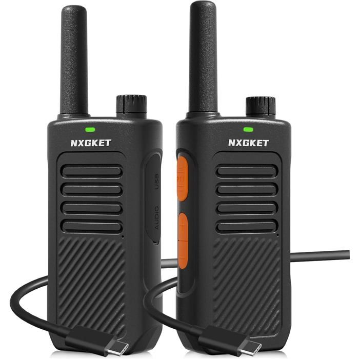 Talkie-Walkie PMR446 pour Adultes Longue Portee 5 km, 16 Canaux Talkie-Walkie PMR446 pour Adultes Longue Portee 5 km, 16 Canaux