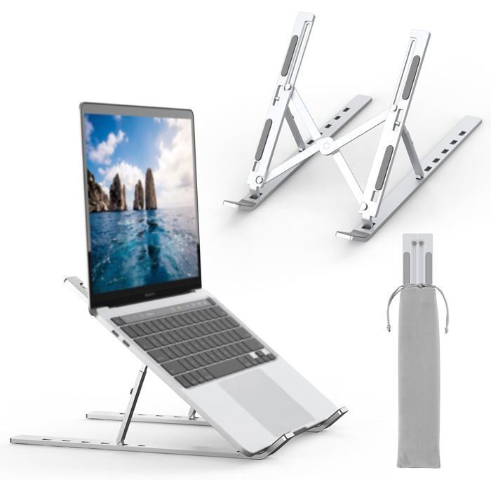 Support Ordinateur Portable Le Support pour PC Portable adapte à 6 ...