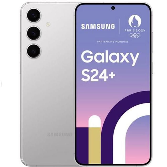 Samsung Galaxy S24 Plus (5G) 256 Go Argent - vue 3