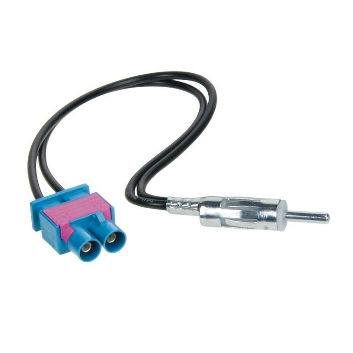 Adaptateur D'antenne - Audi - Double Fakra Vers DIN - Connecteur