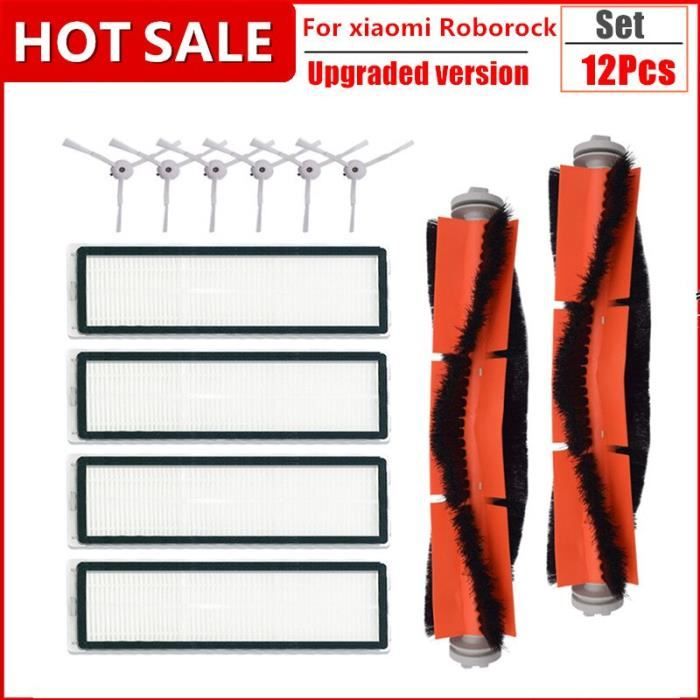 SET ACCESSORI SPAZZOLE FILTRI MOP per XIAOMI ROBOROCK Q7 MAX MAX+ T8