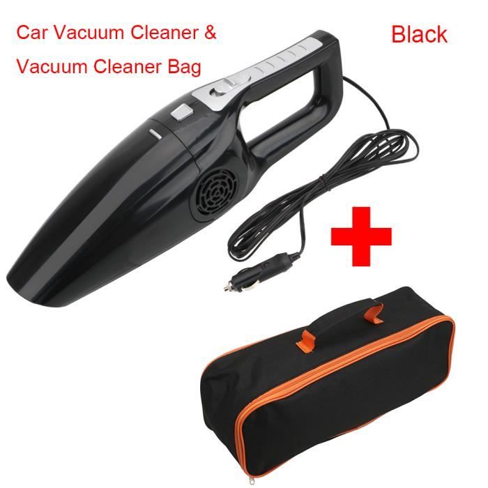 Mini Aspirateur 120W Pour Voiture - Puissant, Idéal Pour Nettoyage Intérieur Humide Et Sec - Neuf Et Portable