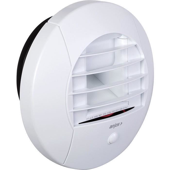 Bouche Hygroréglable - Anjos - ALIZÉ 5-40 - Débit maxi 5-40 m³/h - Conduit Ø 125 mm - Couleur Blanc