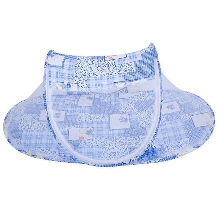 Tente De Lit Bébé Pop-up Avec Moustiquaire - Dimensions 70x130x140 Cm - Pour Berceau Et Sécurité Anti-escalade