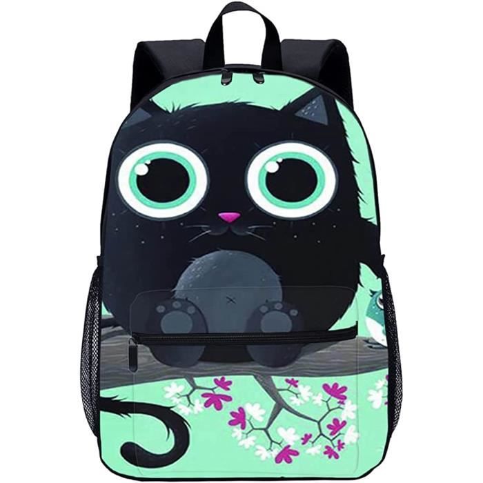 ZZKKO Abstract Wolf Print Backpack - Laptop Daypack For School, College, Travel, Hiking (11.5x8x16 In) - View #3