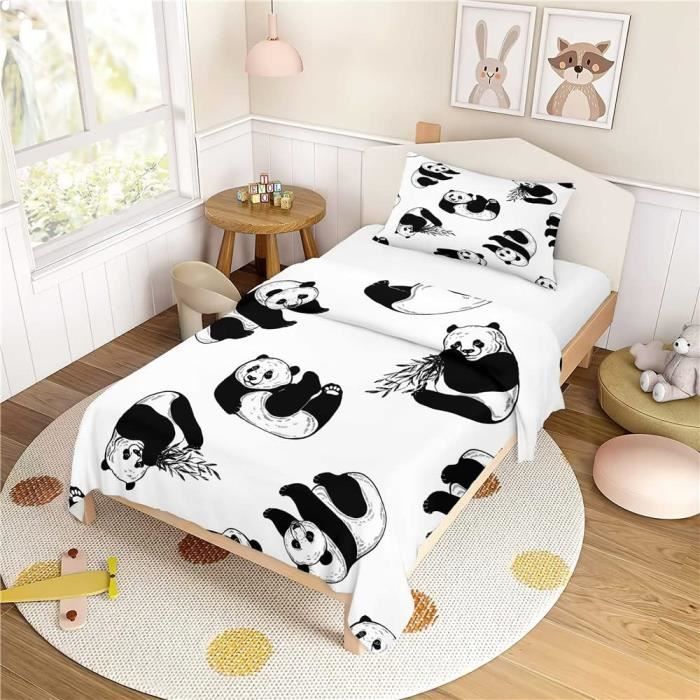 Housse De Couette Tracteur Enfant - 140x200cm, Microfibre, Motif Camions