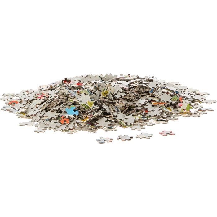 EeBoo Puzzle Viva La Vida 1000 Pièces – Hommage Frida Kahlo, Illustration Petra Braun, Carton Recyclé