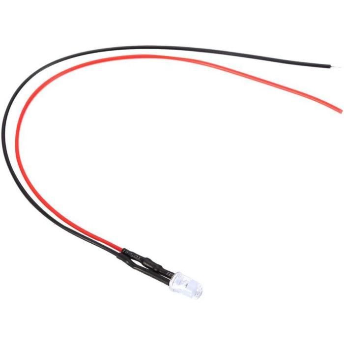 Câble Lumineux LED Diode LED Filaire Filaire pour Diode LED(White Hair