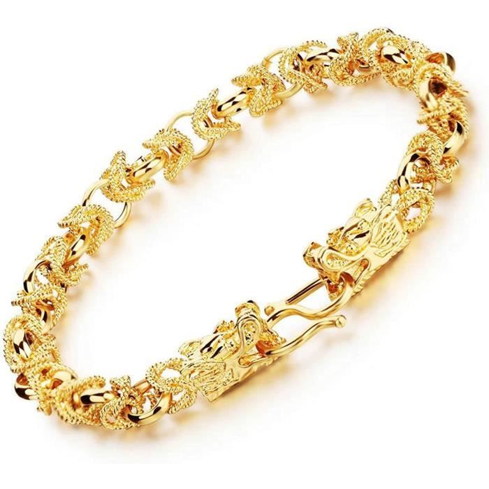 Bracelet Plaqu Or Homme 8 5 Inch Bracelet Jonc Homme Bracelet Cha ne bracelet-plaqu-or-homme-8-5-inch-bracelet-jonc-homme-bracelet-cha-ne