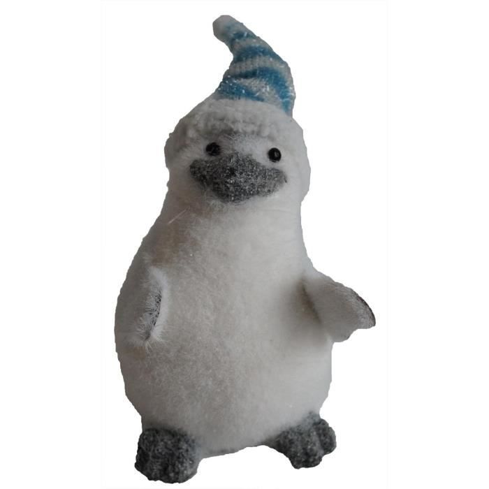 Bebe Pingouin 14 Cm Peluche Structuree Decoration De Noel Cdiscount Jeux Jouets