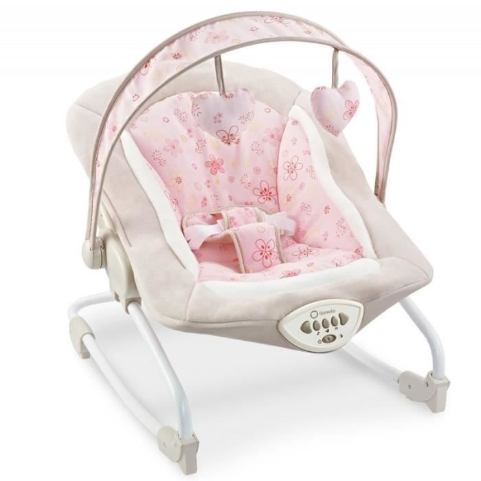 Transat Bebe Inclinable Vibrant Et Musical Zoe 2 Couleurs Rose Cdiscount Puericulture Eveil Bebe