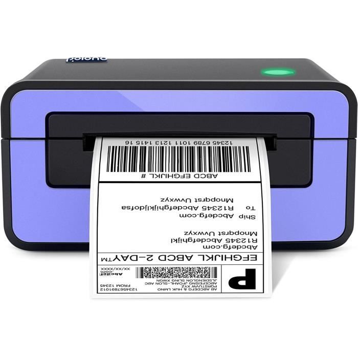 POLONO Imprimante d'etiquettes thermiques pour colis d'expedition,  compatible avec USPS, FedEx, Shopify, , , prend