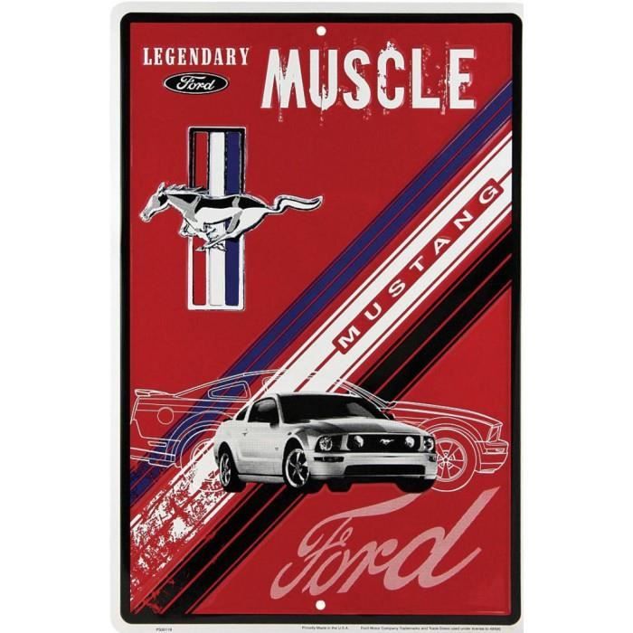 Plaque Métal Publicitaire 30x40cm Plate : FORD GENUINE PARTS