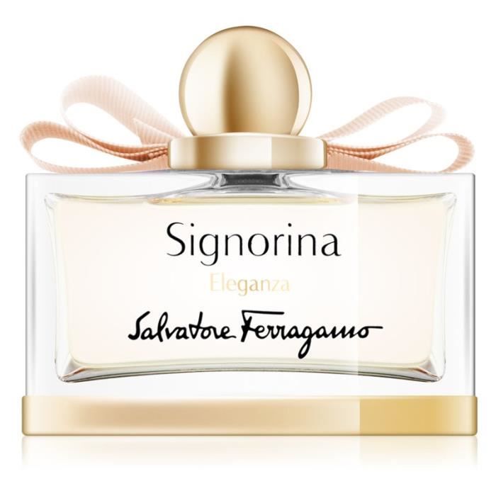 Salvatore Ferragamo Signorina Eleganza Eau De Parfum femme 100ml contenu 100 ml Cdiscount Au quotidien